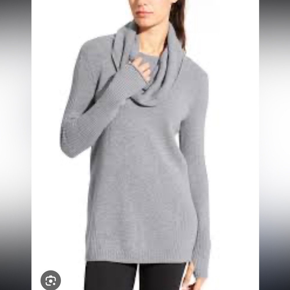 Athleta Cascade Cashmere Turtleneck Sweater